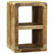 vidaXL TV Cabinet with Shelf Brown 36 x 30 x 54 cm Solid Mango wood