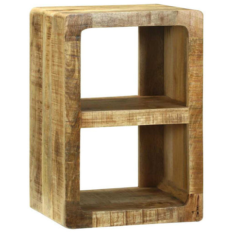 vidaXL TV Cabinet with Shelf Brown 36 x 30 x 54 cm Solid Mango wood