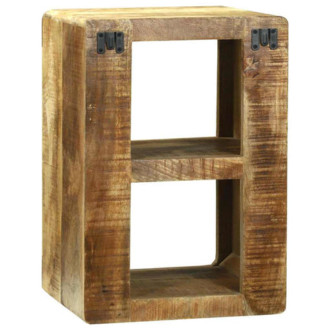 vidaXL TV Cabinet with Shelf Brown 36 x 30 x 54 cm Solid Mango wood