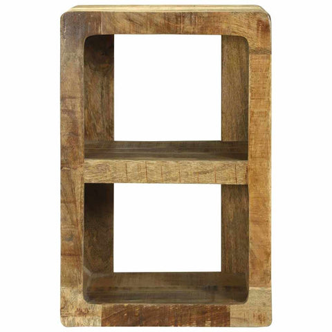 vidaXL TV Cabinet with Shelf Brown 36 x 30 x 54 cm Solid Mango wood