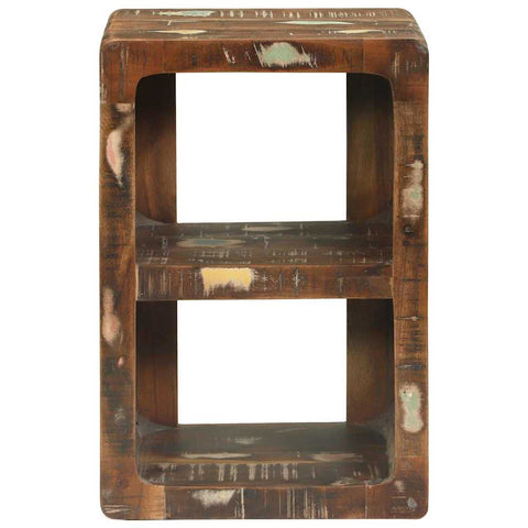 vidaXL TV Cabinet Multicolour 36 x 30 x 54 cm Solid Reclaim wood