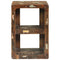 vidaXL TV Cabinet Multicolour 36 x 30 x 54 cm Solid Reclaim wood
