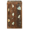 vidaXL TV Cabinet Multicolour 36 x 30 x 54 cm Solid Reclaim wood