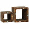 vidaXL TV Unit 2 pcs Multicolour 36 x 30 x 36 cm Solid reclaimed wood