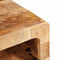 vidaXL End Tables with Shelf 40 x 32 x 46 cm Solid mango wood