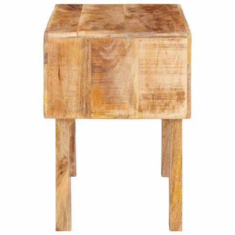 vidaXL End Tables with Shelf 40 x 32 x 46 cm Solid mango wood