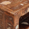 vidaXL End Tables Multicolour 40 x 32 x 46 cm Solid reclaimed wood