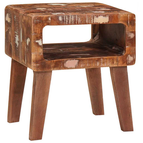 vidaXL End Tables Multicolour 40 x 32 x 46 cm Solid reclaimed wood