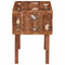 vidaXL End Tables Multicolour 40 x 32 x 46 cm Solid reclaimed wood