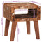 vidaXL End Tables Multicolour 40 x 32 x 46 cm Solid reclaimed wood