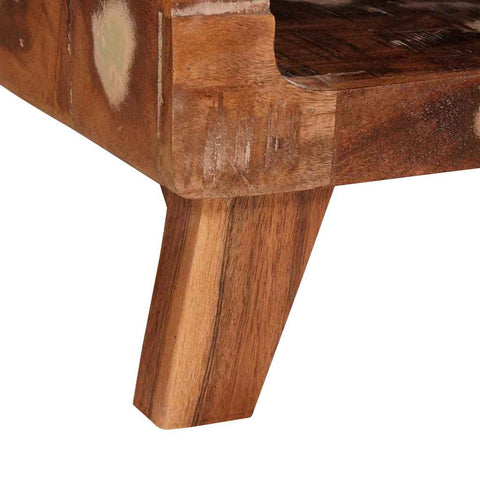 vidaXL End Tables Multicolour 40 x 40 x 49 cm Solid reclaimed wood