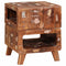 vidaXL End Tables Multicolour 40 x 40 x 49 cm Solid reclaimed wood