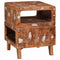 vidaXL End Tables Multicolour 40 x 40 x 49 cm Solid reclaimed wood