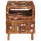 vidaXL End Tables Multicolour 40 x 40 x 49 cm Solid reclaimed wood