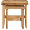 vidaXL End Tables Brown Solid mango wood