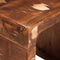 vidaXL End Tables Multicolour Solid reclaimed wood