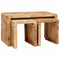 vidaXL Nesting Tables 3 pcs Solid mango wood