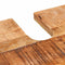 vidaXL Bathroom Cabinet Brown Solid Mango wood and Engineered wood