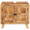 vidaXL Bathroom Cabinet Brown Solid Mango wood and Engineered wood