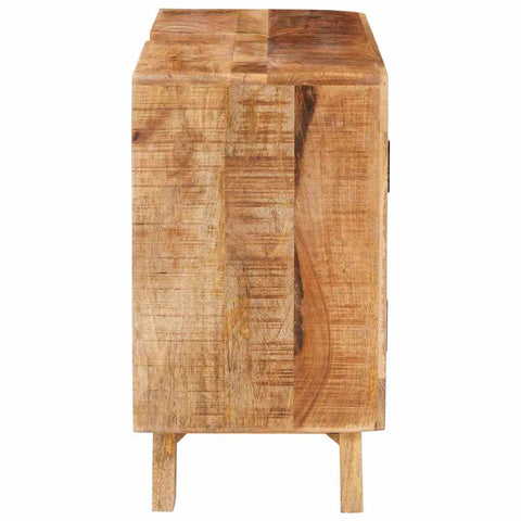 vidaXL Bathroom Cabinet Brown Solid Mango wood and Engineered wood