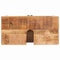 vidaXL Bathroom Cabinet Brown Solid Mango wood and Engineered wood