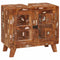 vidaXL Bathroom Cabinet with Shelf Solid Reclaim wood, Engineered wood