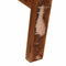 vidaXL Dressing Table Brown 90 x 76 x 45 cm Solid reclaim wood