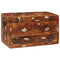 vidaXL Storage Box with Storage Multicolour Solid reclaimed wood