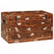 vidaXL Storage Box with Storage Multicolour Solid reclaimed wood