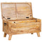 vidaXL Storage Box with Storage 70 x 35 x 40 cm Solid mango wood