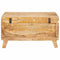 vidaXL Storage Box with Storage 70 x 35 x 40 cm Solid mango wood