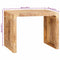 vidaXL End Table Brown 60 x 35 x 45 cm Solid mango wood