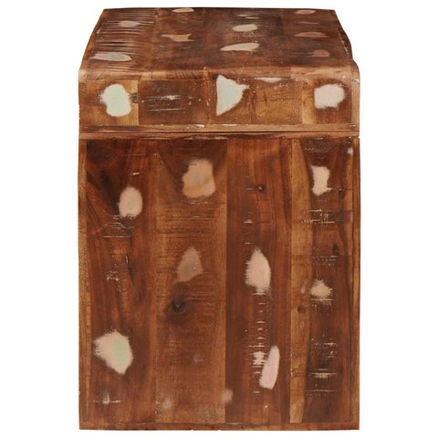 vidaXL End Table 60 x 35 x 45 cm Solid reclaimed wood