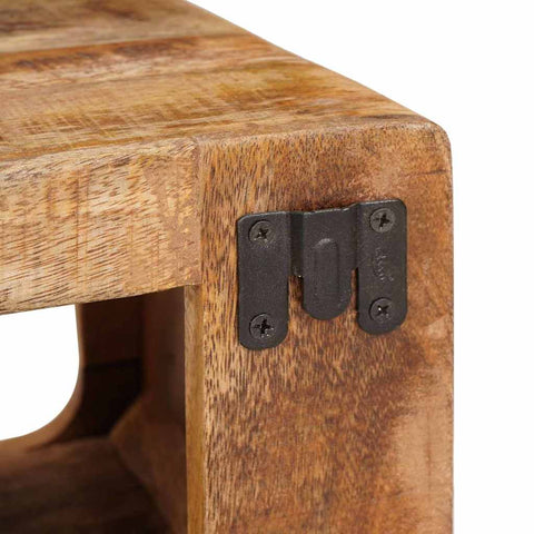 vidaXL Bedside Tables 45 x 30 x 24 cm Solid mango wood