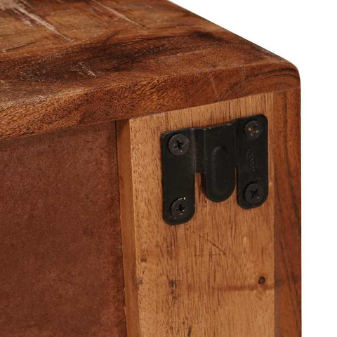 vidaXL Wall-mounted Bedside Cabinet Multicolour 40 x 30 x 36 cm