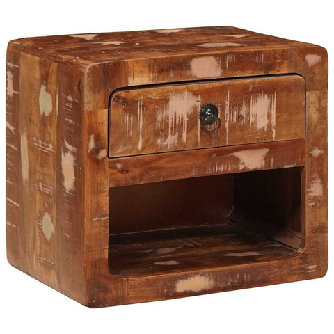 vidaXL Wall-mounted Bedside Cabinet Multicolour 40 x 30 x 36 cm