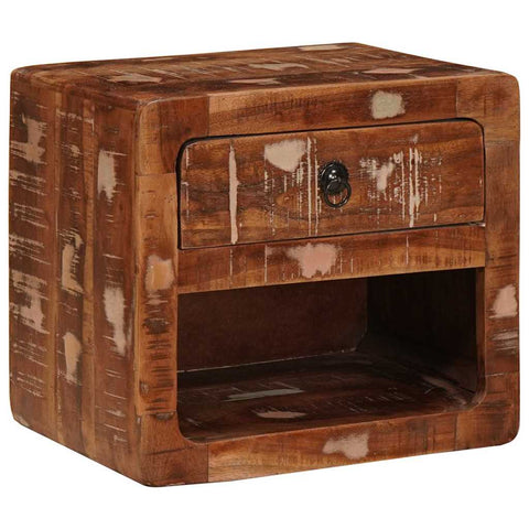 vidaXL Wall-mounted Bedside Cabinet Multicolour 40 x 30 x 36 cm