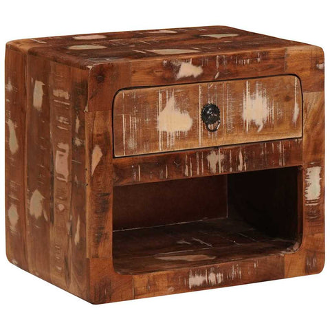 vidaXL Wall-mounted Bedside Cabinet Multicolour 40 x 30 x 36 cm
