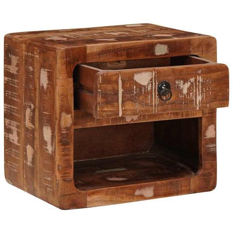 vidaXL Wall-mounted Bedside Cabinet Multicolour 40 x 30 x 36 cm