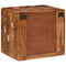 vidaXL Wall-mounted Bedside Cabinet Multicolour 40 x 30 x 36 cm