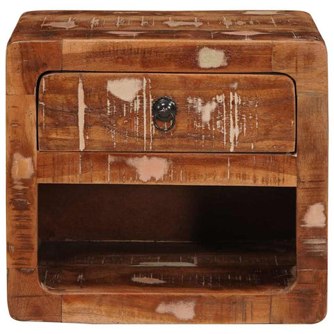 vidaXL Wall-mounted Bedside Cabinet Multicolour 40 x 30 x 36 cm