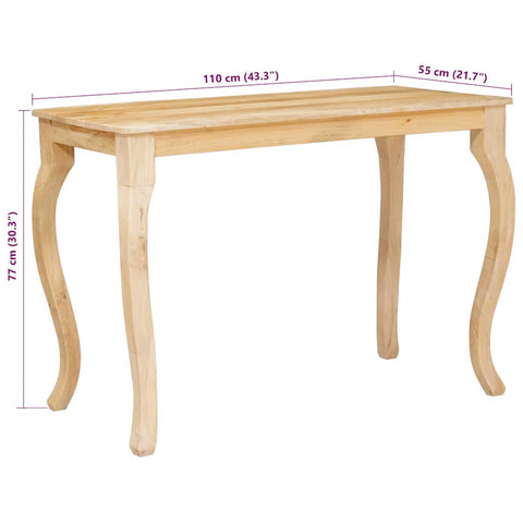 vidaXL Coffee Table Brown 100 x 55 x 77 cm Solid mango wood