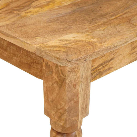 vidaXL Coffee Table Brown 100 x 55 x 77 cm Solid mango wood