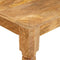 vidaXL Coffee Table Brown 100 x 55 x 77 cm Solid mango wood