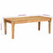 vidaXL Coffee Table Brown 100 x 55 x 40 cm Solid mango wood