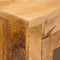 vidaXL Highboard with Drawer Brown 40 x 30 x 120.5 cm Solid mango wood