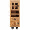 vidaXL Highboard with Drawer Brown 40 x 30 x 120.5 cm Solid mango wood