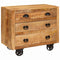 vidaXL Side Cabinet Brown 70 x 38 x 63 cm Solid mango wood