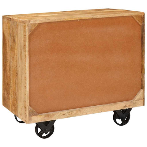 vidaXL Side Cabinet Brown 70 x 38 x 63 cm Solid mango wood