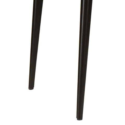 vidaXL Dining Tables Brown and Black 110 x 55 x 75 cm Solid Mango Wood